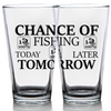 Chance of Fishing Glassware