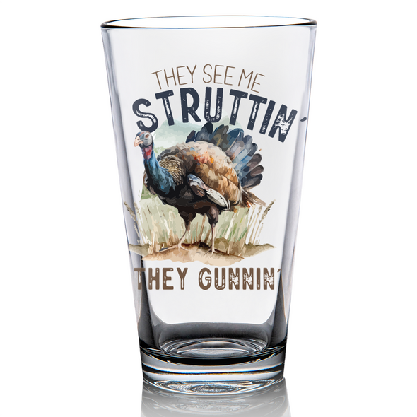 They See Me Struttin' Glassware