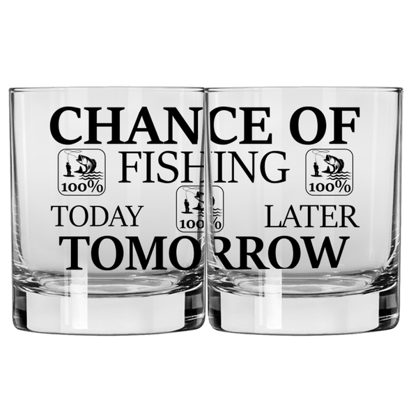 Chance of Fishing Glassware