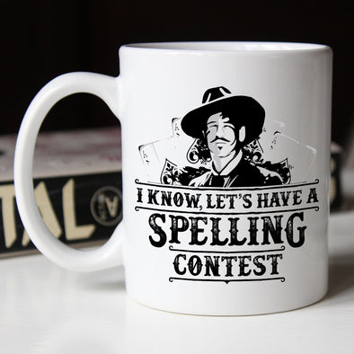 Huckleberry Spelling Contest Coffee Mug