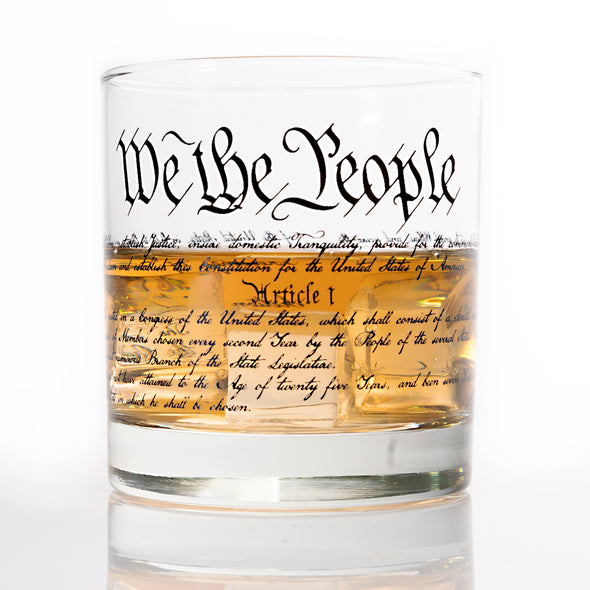 Constitution Whiskey Glass
