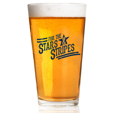 For the Stars and Stripes Pint Glass