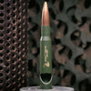 Olive drab Gadsden Flag "Don't Tread on Me" .50 Caliber Bullet Bottle Opener