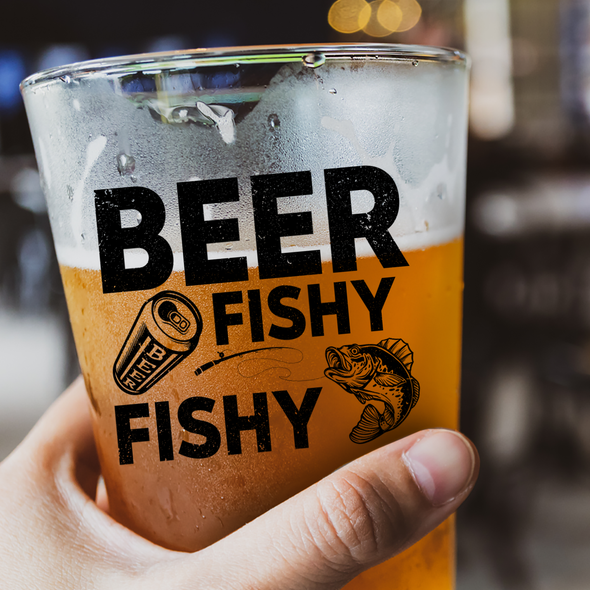 Beer Fishy Fishy Glassware