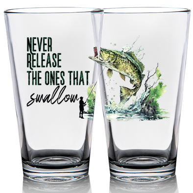 Never Release the Ones That Swallow Glassware