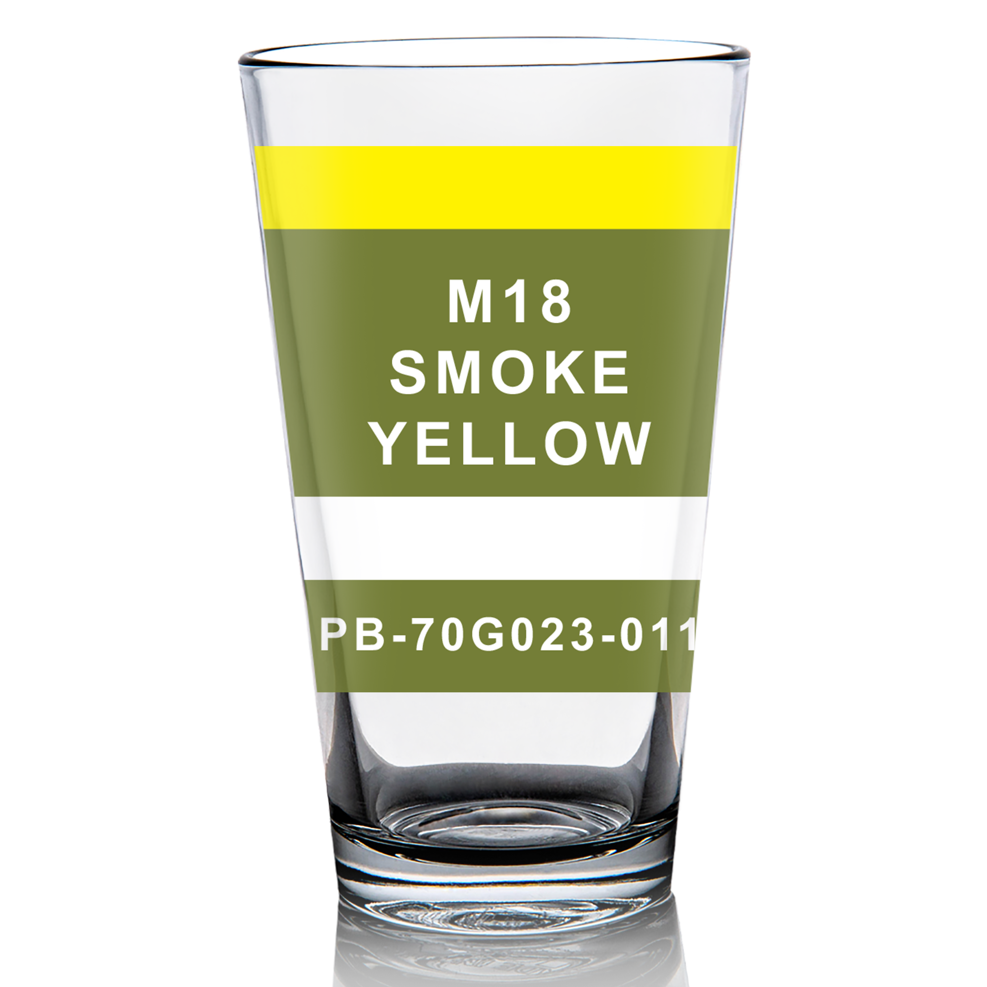 M18 Smoke Yellow Glassware