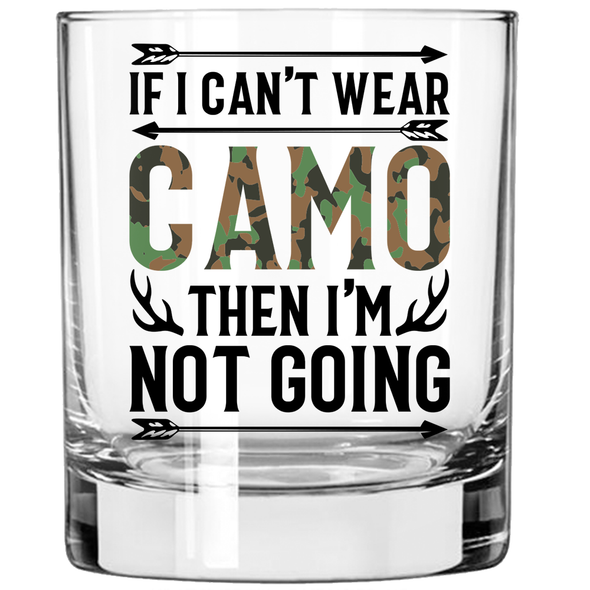 If I Can't Wear Camo Glassware