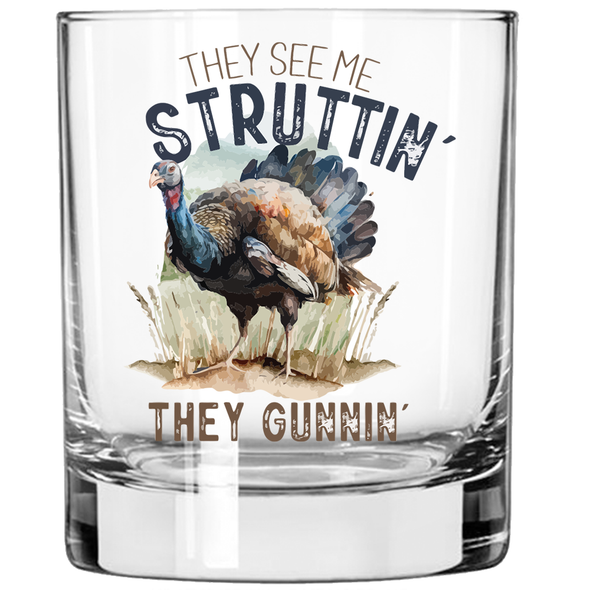 They See Me Struttin' Glassware