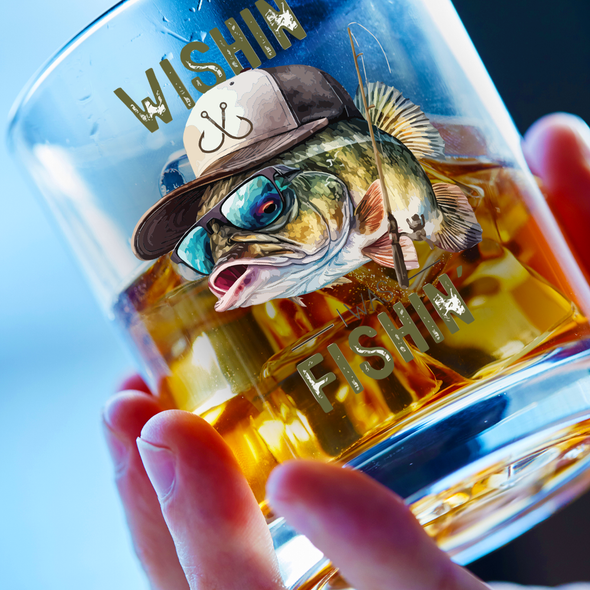Wishin' I Was Fishin' Glassware
