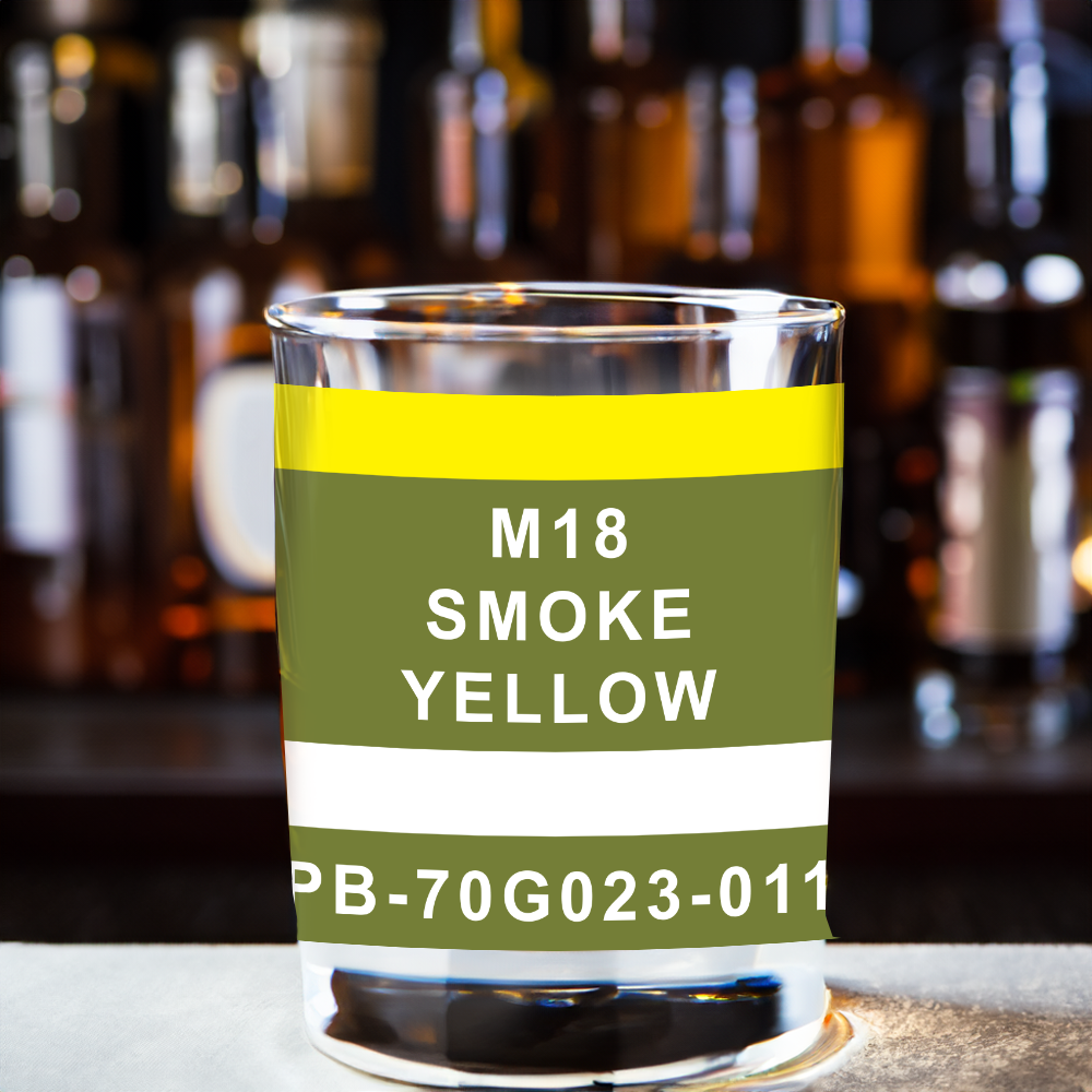 M18 Smoke Yellow Glassware