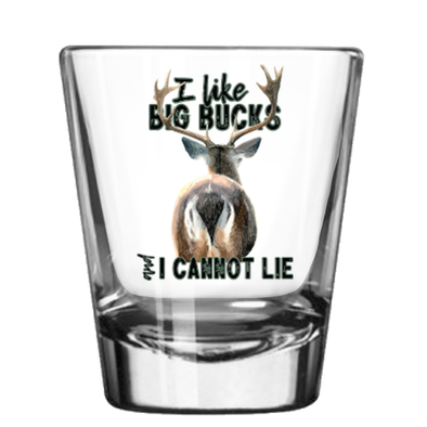 I Like Big Bucks Glassware