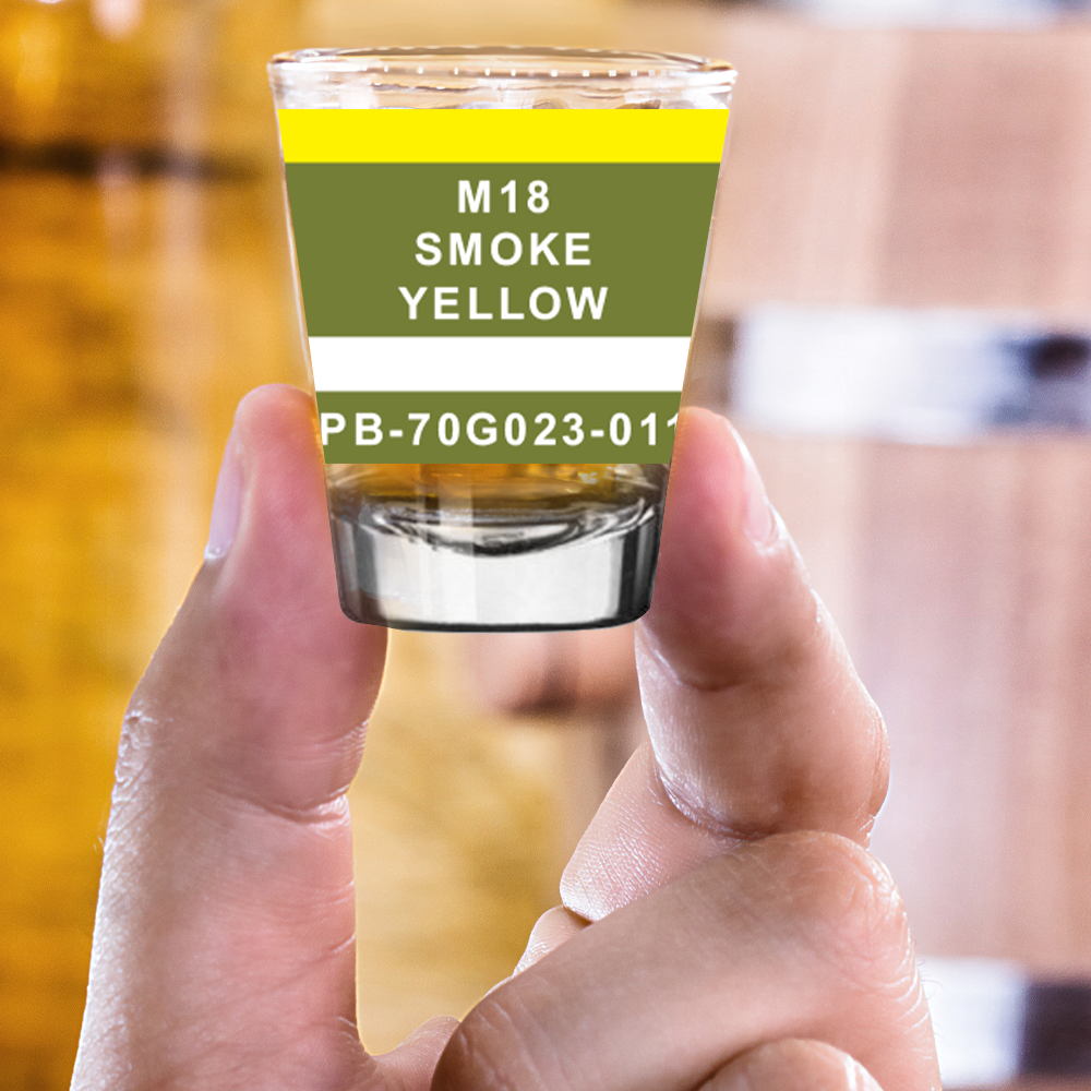 M18 Smoke Yellow Glassware M18 Smoke Yellow Glassware
