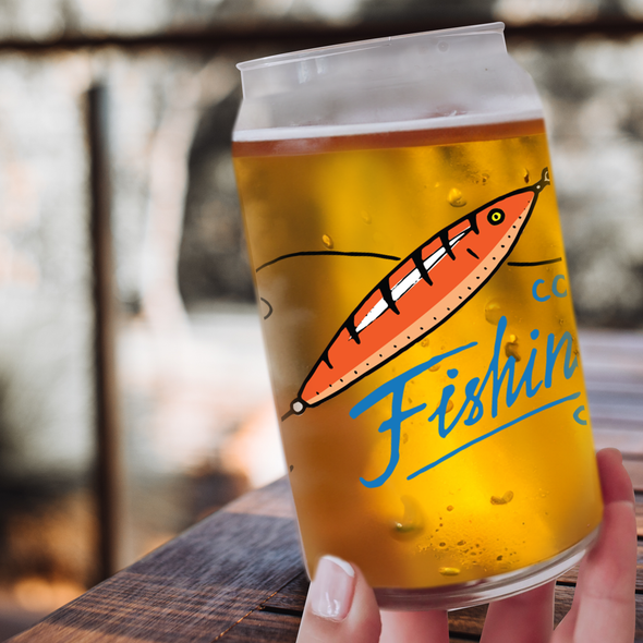 Fishing Co Lure Glassware