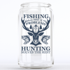 Fishing Solves Most My Problems; Hunting Solves the Rest Glassware