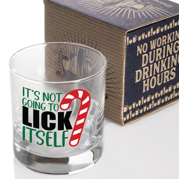 Not Going to Lick Itself - 10.5 oz. Whiskey Glass
