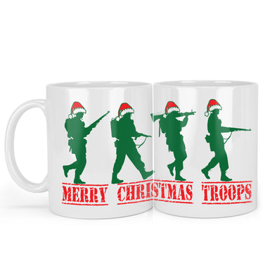 Merry Christmas Troops Coffee Mug
