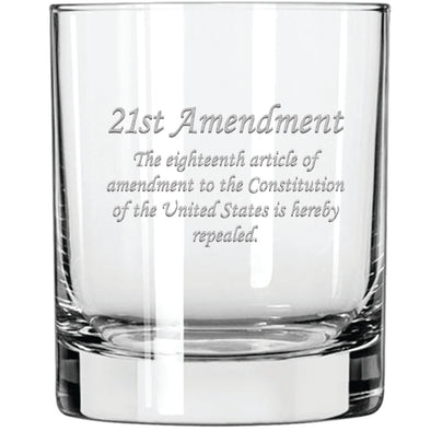 21st Amendment Whiskey Glass