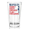 5 Things You Don't Mess With Pint Gift Set