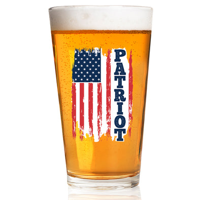 Patriot Flag Pint Glass