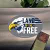Land of the Free Eagle Magnet