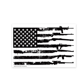 Gun Flag Magnet