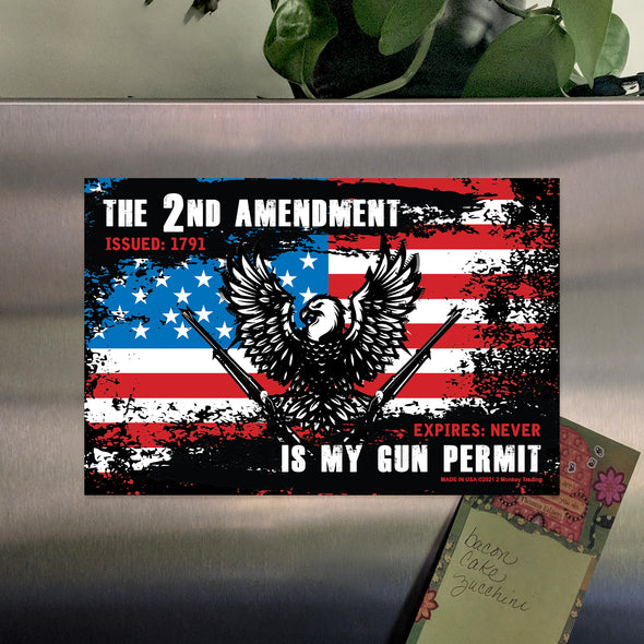 2nd Amendment is my Gun Permit Magnet