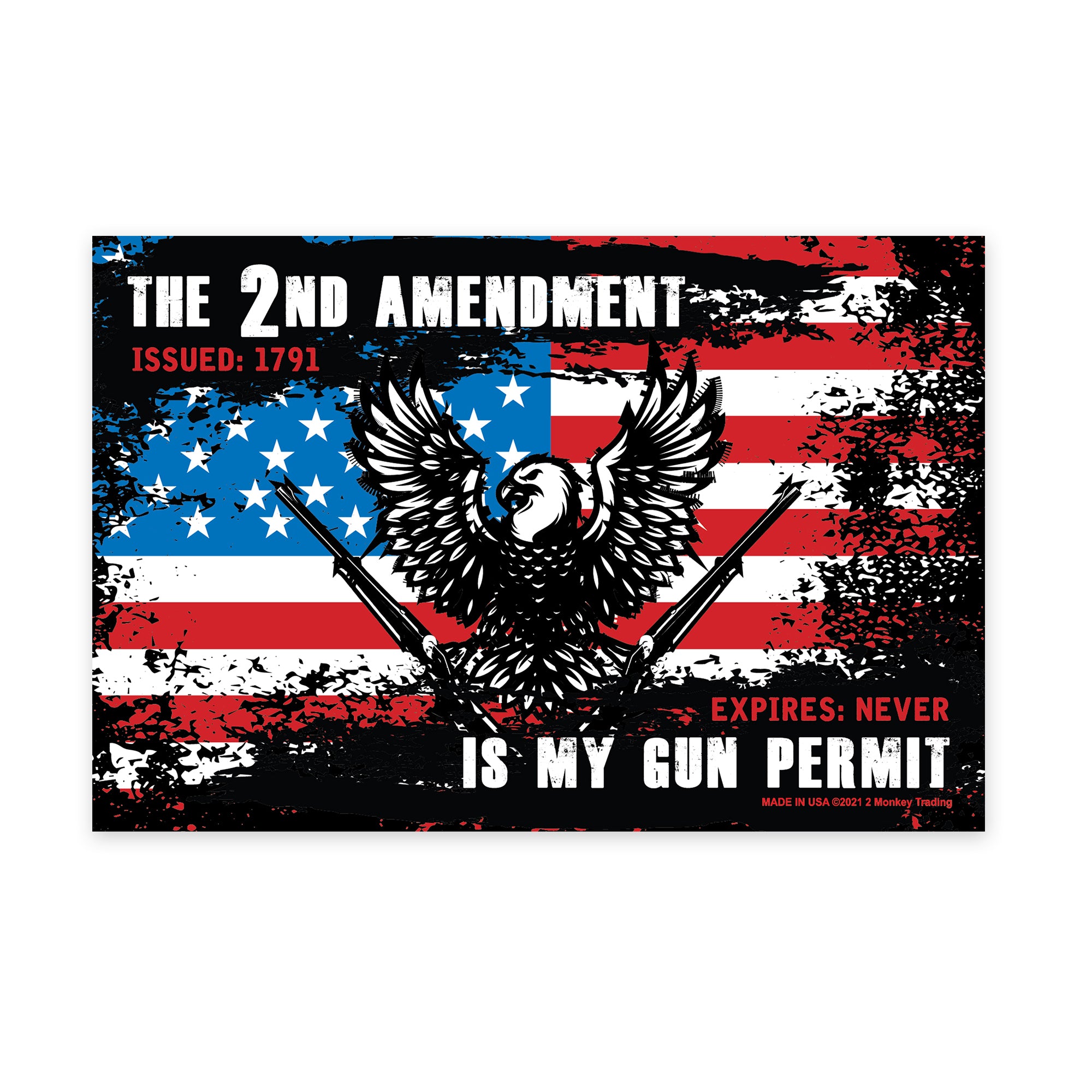 2nd Amendment is my Gun Permit Magnet