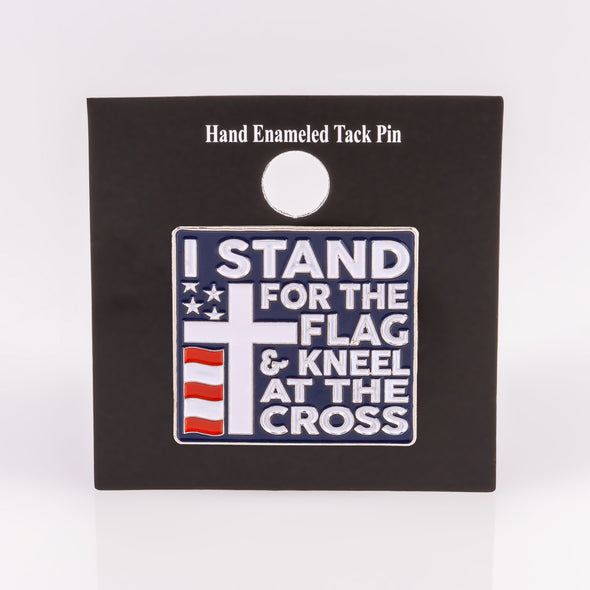 Stand for the Flag Kneel for Cross Pin