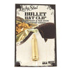 .308 Caliber Real Bullet Hat Clip in Brass