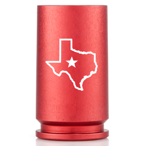 Red Texas Pride 30MM Shot Glass