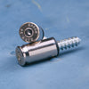 .45 Caliber Nickel Bullet License Plate Fasteners