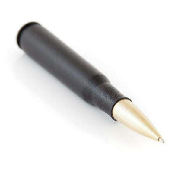 .50 Caliber Bullet Twist Pen in Matte Black