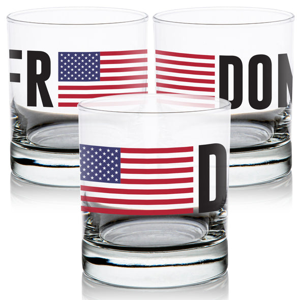 Freedom - Whiskey Glass