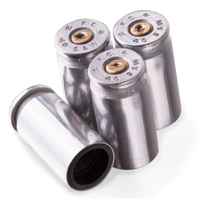 .40 Caliber Nickel Bullet Valve Stem Caps