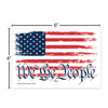 We The People Flag Magnet