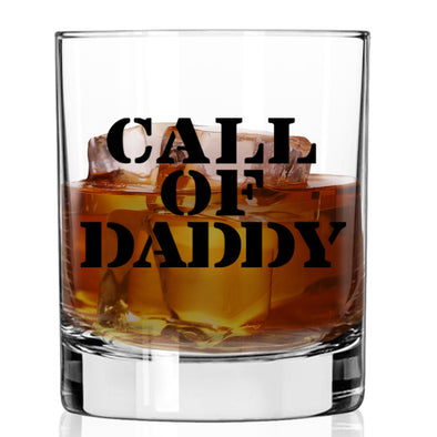 Call of DADDY Whiskey Glass