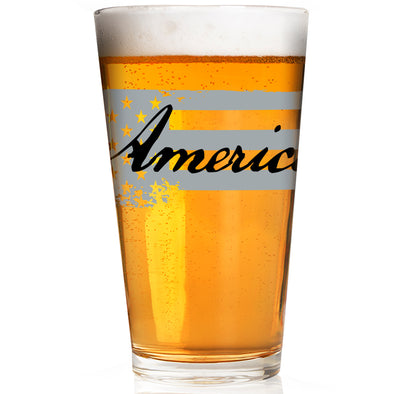 360 American Flag Pint Glass