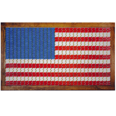 12 Gauge American Flag Wall Art - Medium