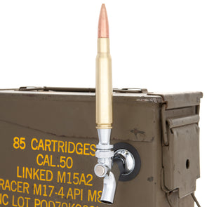.50 Caliber Bullet Beer Tap Handle