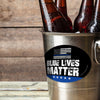 Blue Lives Matter with Flag Magnet