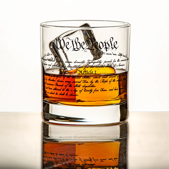 Constitution and Declaration Whiskey Glass Set