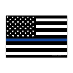 Thin Blue Line Flag Magnet