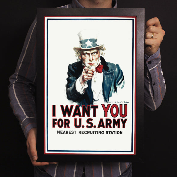I Want You For U.S. Army World War II Poster