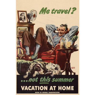 Vacation At Home World War II Poster