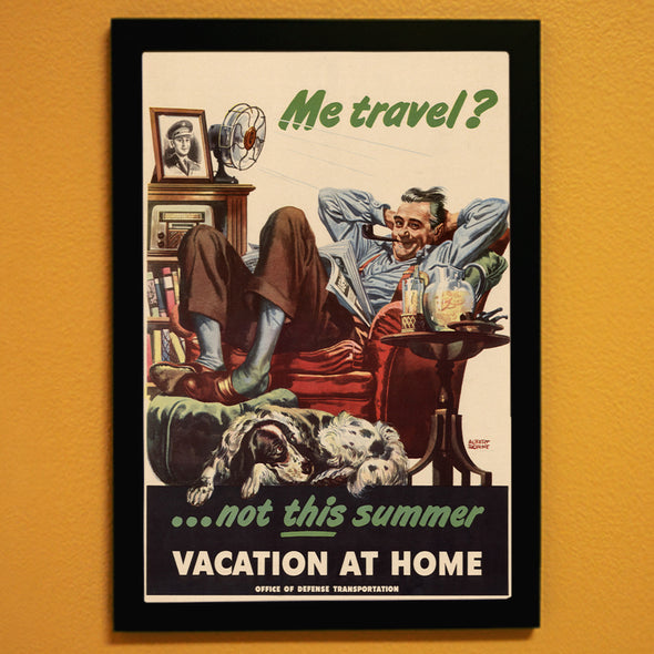 Vacation At Home World War II Poster