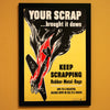 Your Scrap... Brought it Down World War II Poster