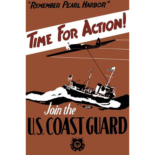 Time for Action! World War II Poster