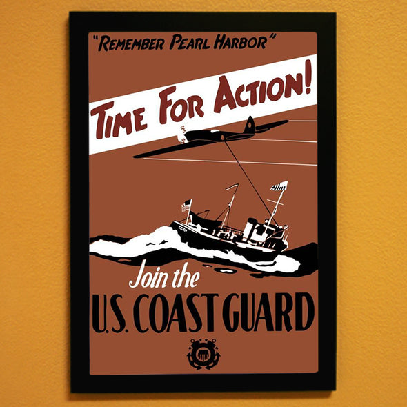 Time for Action! World War II Poster