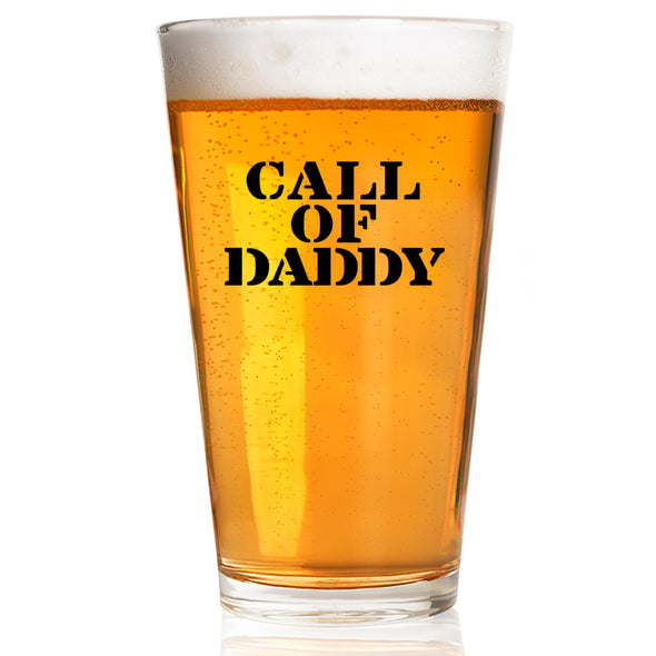 Call of DADDY Pint Glass