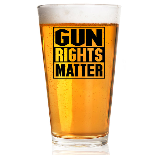 Gun Rights Matter Pint Glass